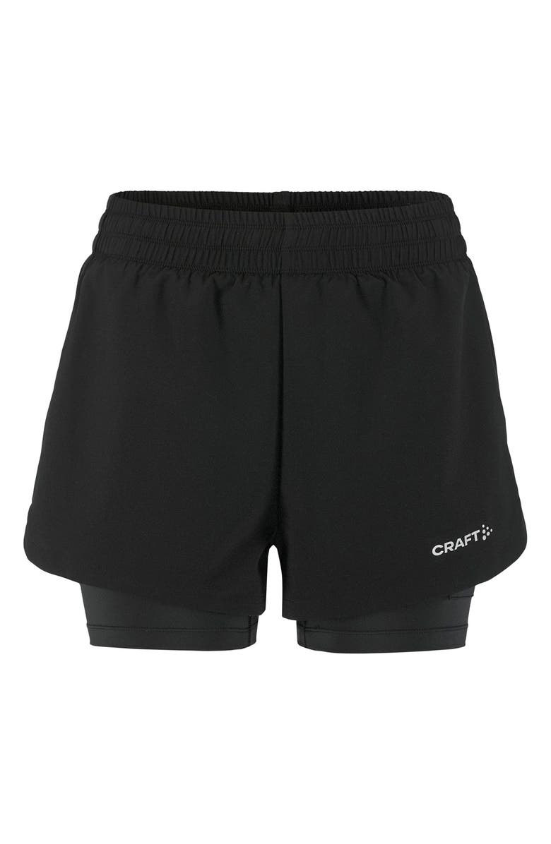 Craft ADV Essence 2-in-1 Training Shorts, Main, color, Black