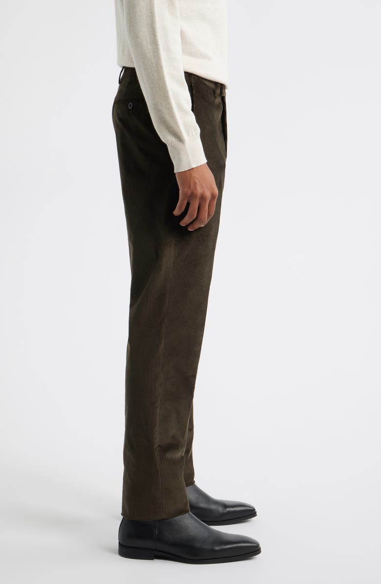 Zanella Parker Corduroy Pants, Alternate, color, Brown