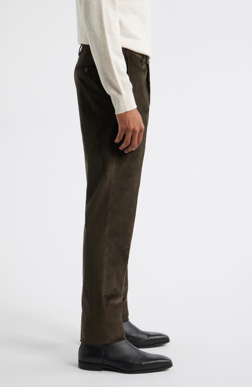 Zanella Parker Corduroy Pants In Brown