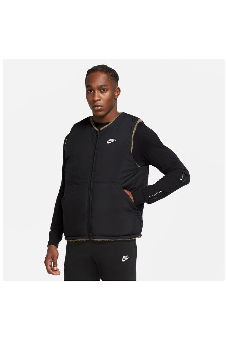 Club+ Reversible Winterized Vest, Alternate, color, DK DRIFTWOOD/ BLACK/ SAIL
