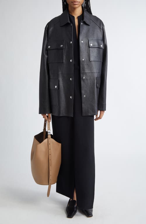 PROENZA SCHOULER PROENZA SCHOULER SELENE BI-STRETCH SUITING MAXI DRESS WITH DETACHABLE SAIL CAPE 