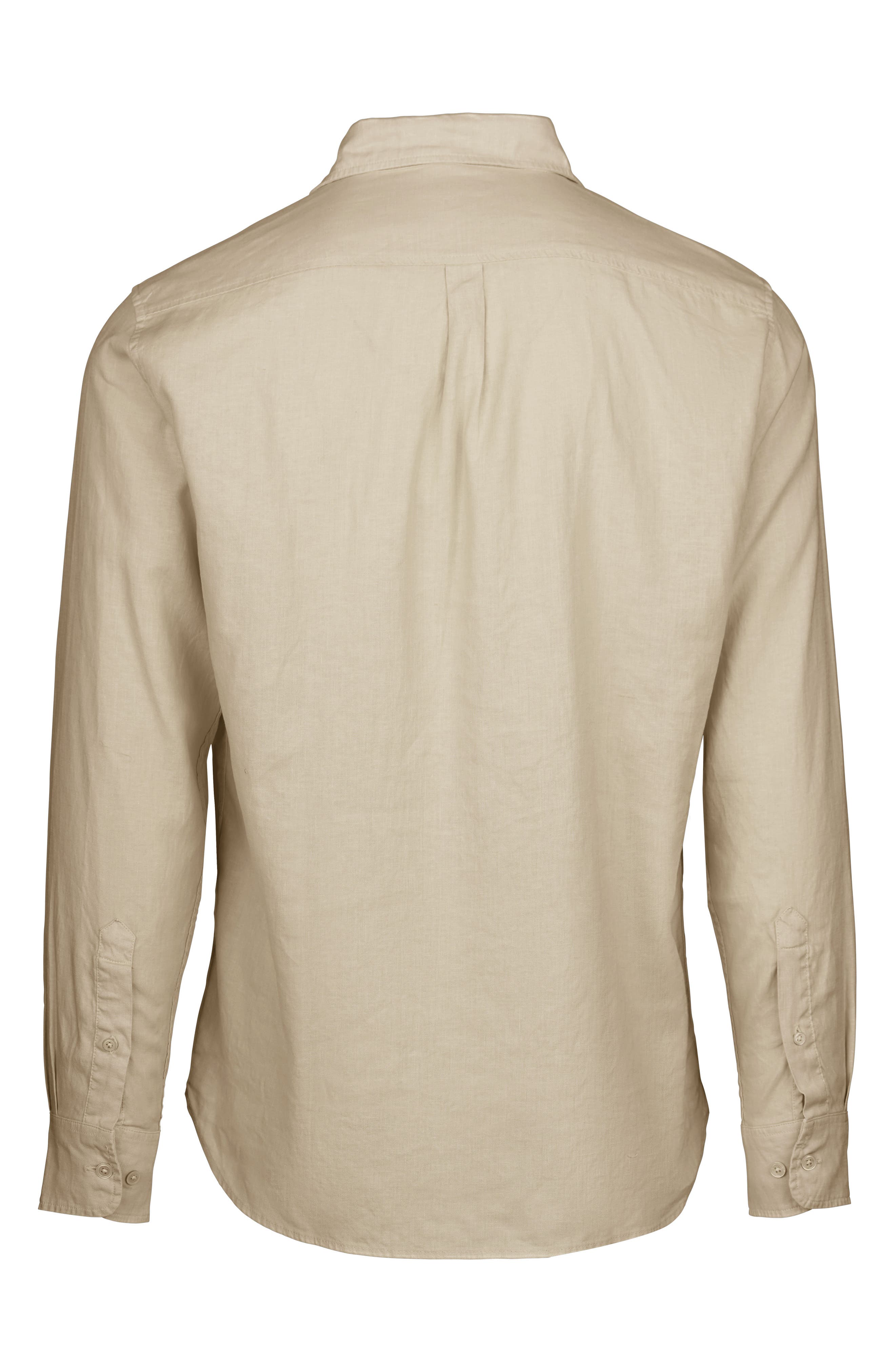 Santorini Stretch Linen & Cotton Button-Up Shirt - image 2