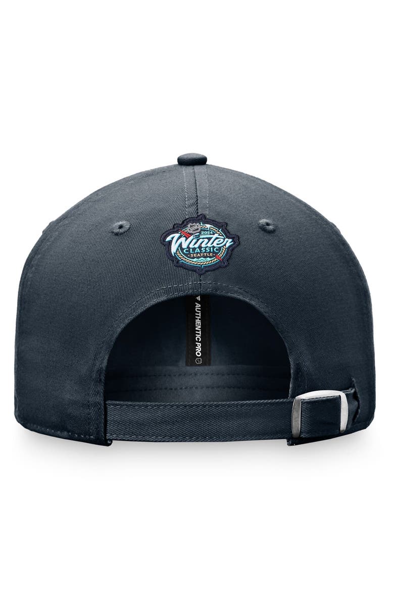 FANATICS Women's Fanatics Branded Vegas Golden Knights Charcoal 2024 NHL Winter Classic Adjustable Hat, Alternate, color, 