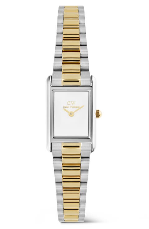 Bound Mini Tank Bracelet Watch, 17mm x 26mm