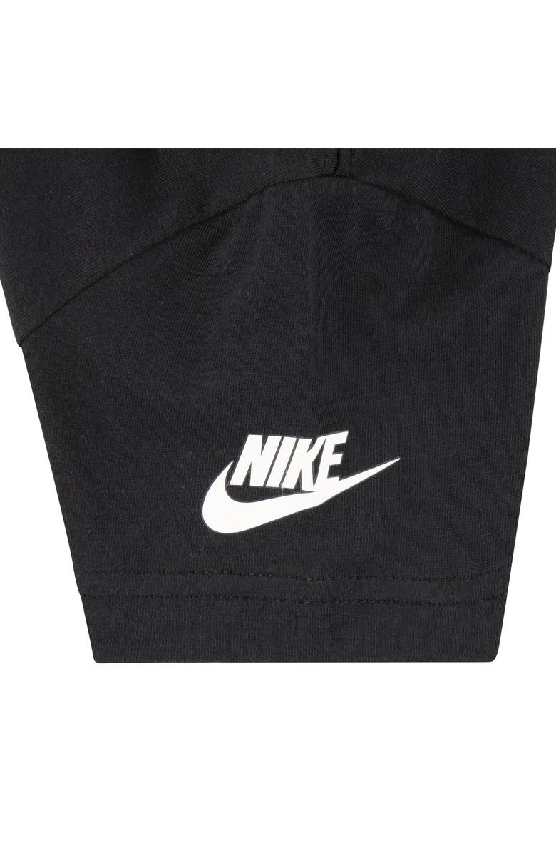 Nike Kids' Icon Logo Graphic T-Shirt, Alternate, color, Black