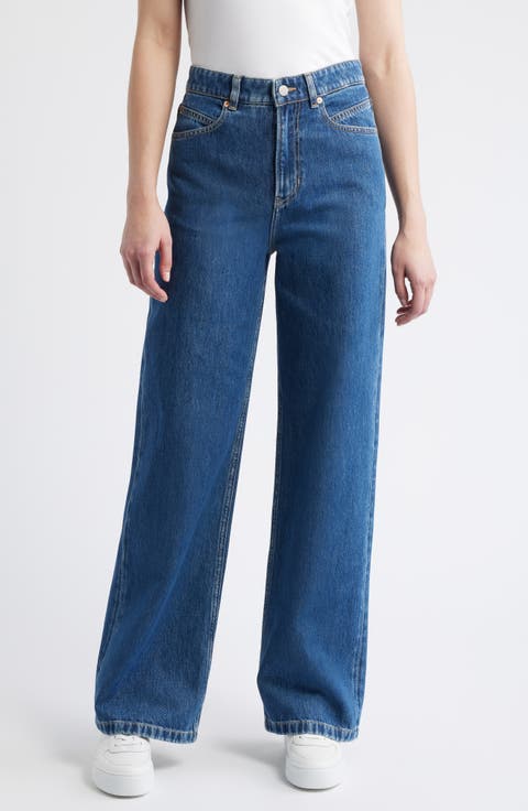 Marlene High Waist Wide Leg Jeans