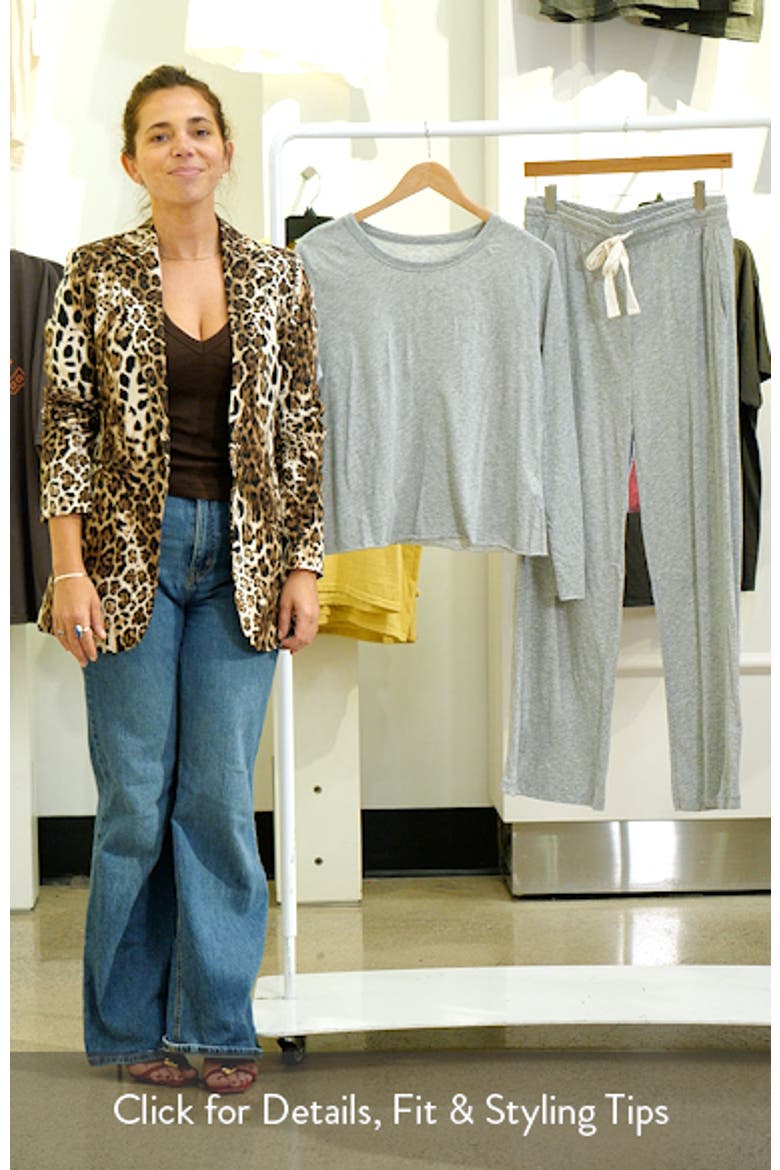 Jada Long Sleeve Organic Cotton Pajamas video