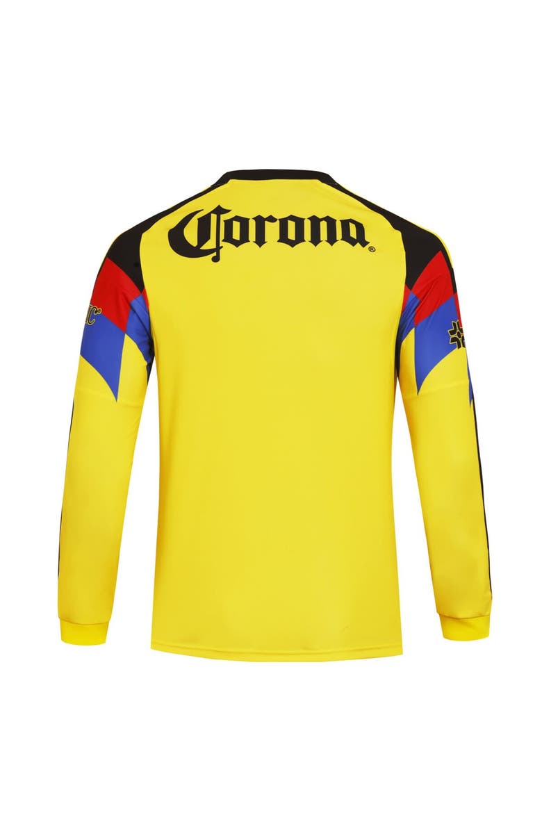 adidas Men's adidas Yellow Club America 2025/26 Home Replica Long Sleeve Jersey, Alternate, color,