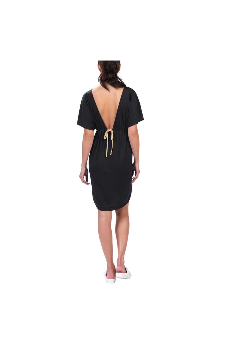 G-III 4HER BY CARL BANKS Women's G-III 4Her by Carl Banks Black New Orleans Saints Versus Swim Cover-Up, Alternate, color, Black