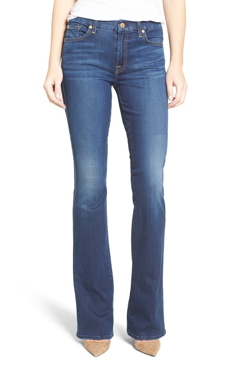 7 For All Mankind <sup>®</sup> 'b(air) - A Pocket' Flare Jeans, Main, color, 