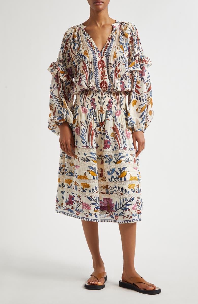 FARM Rio Romantic Lightness Ruffle Top, Alternate, color,