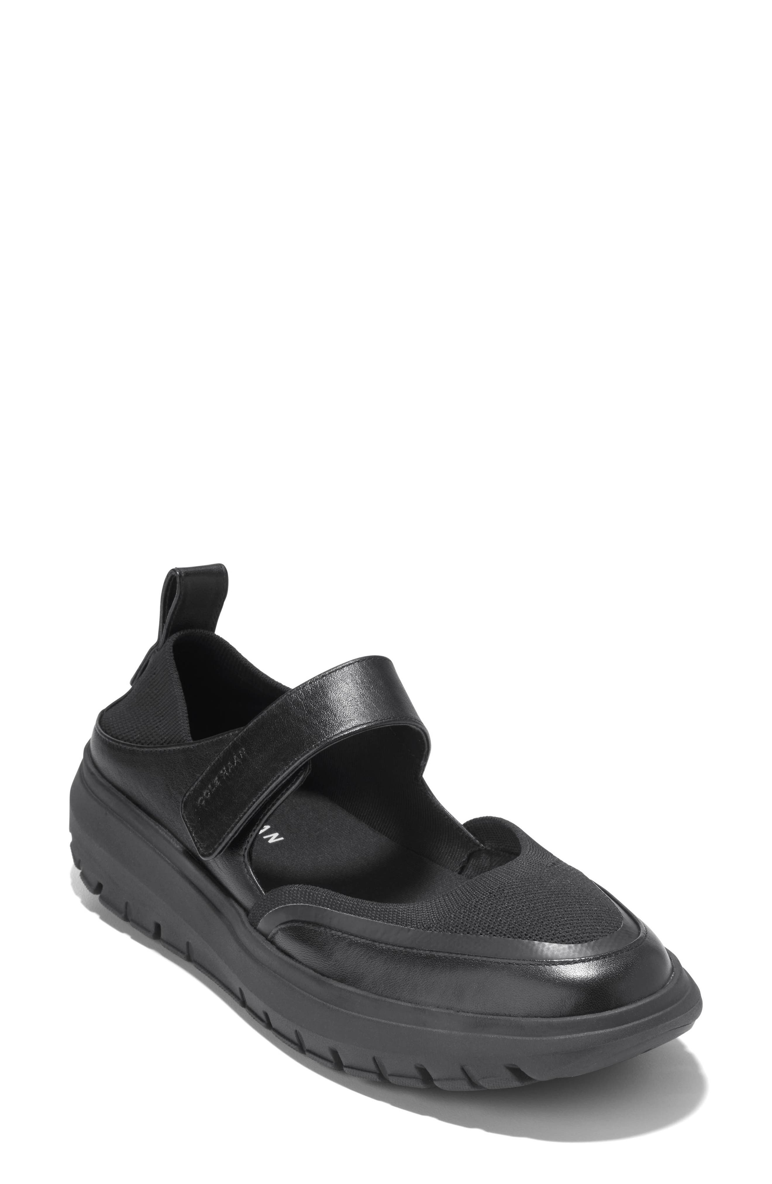 Cole Haan Raelyn ZERØGRAND Mary Jane Sneaker, Main, color, Black Leather