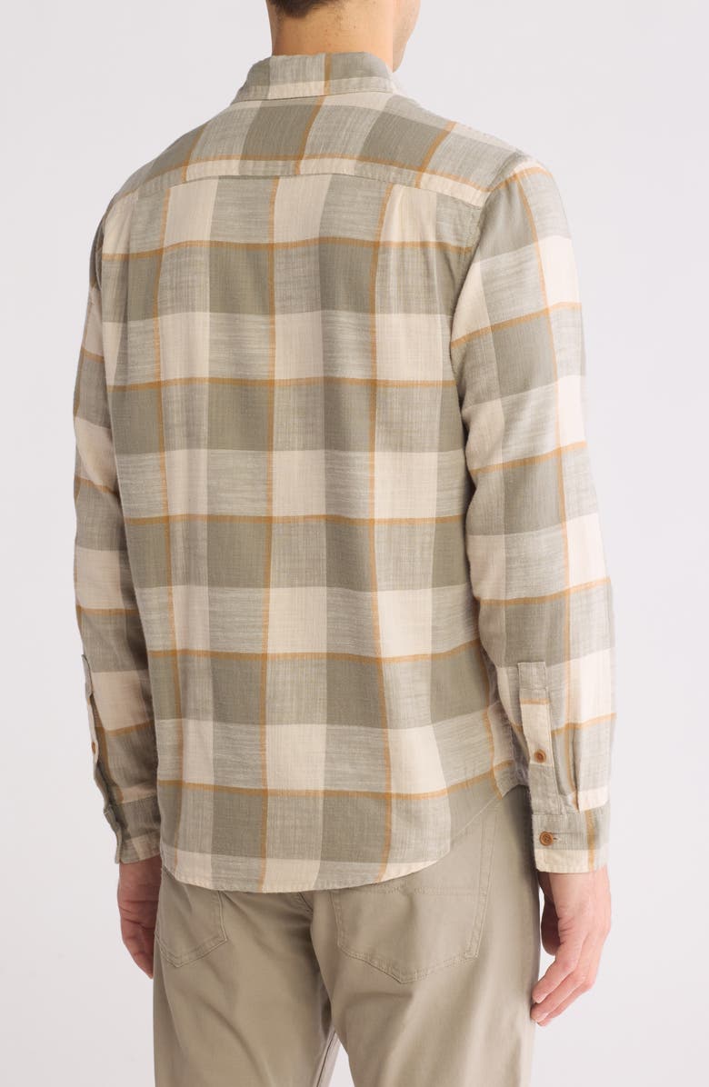 Lucky Brand Mason Plaid Cotton Button-Up Shirt, Alternate, color, Natural Multi