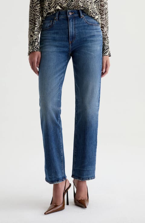 Brinley High Waist Straight Leg Jeans