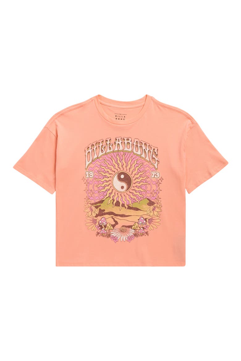 Kids' Sun Logo Graphic T-Shirt, Main, color, DESERT FLOWER