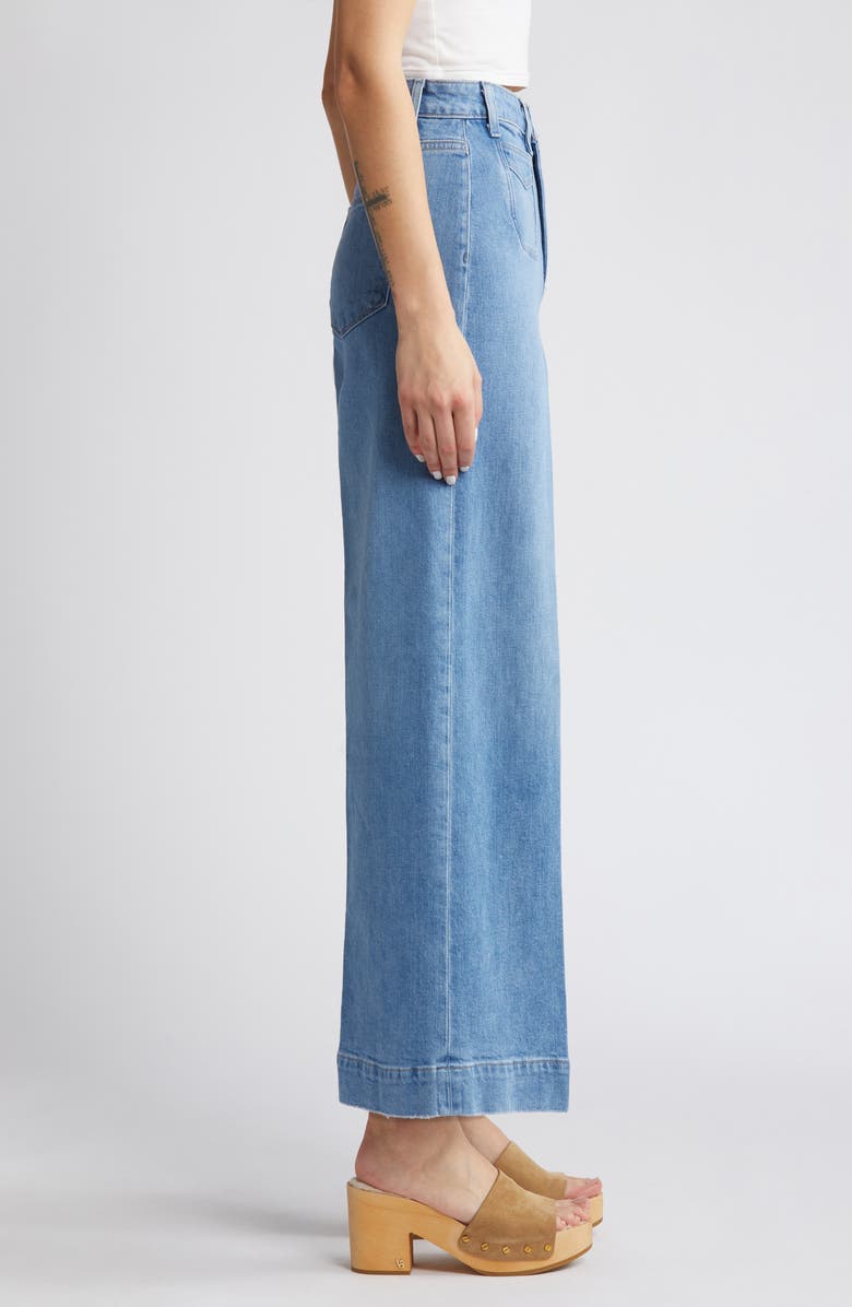 PAIGE Harper High Waist Ankle Wide Leg Jeans, Alternate, color,
