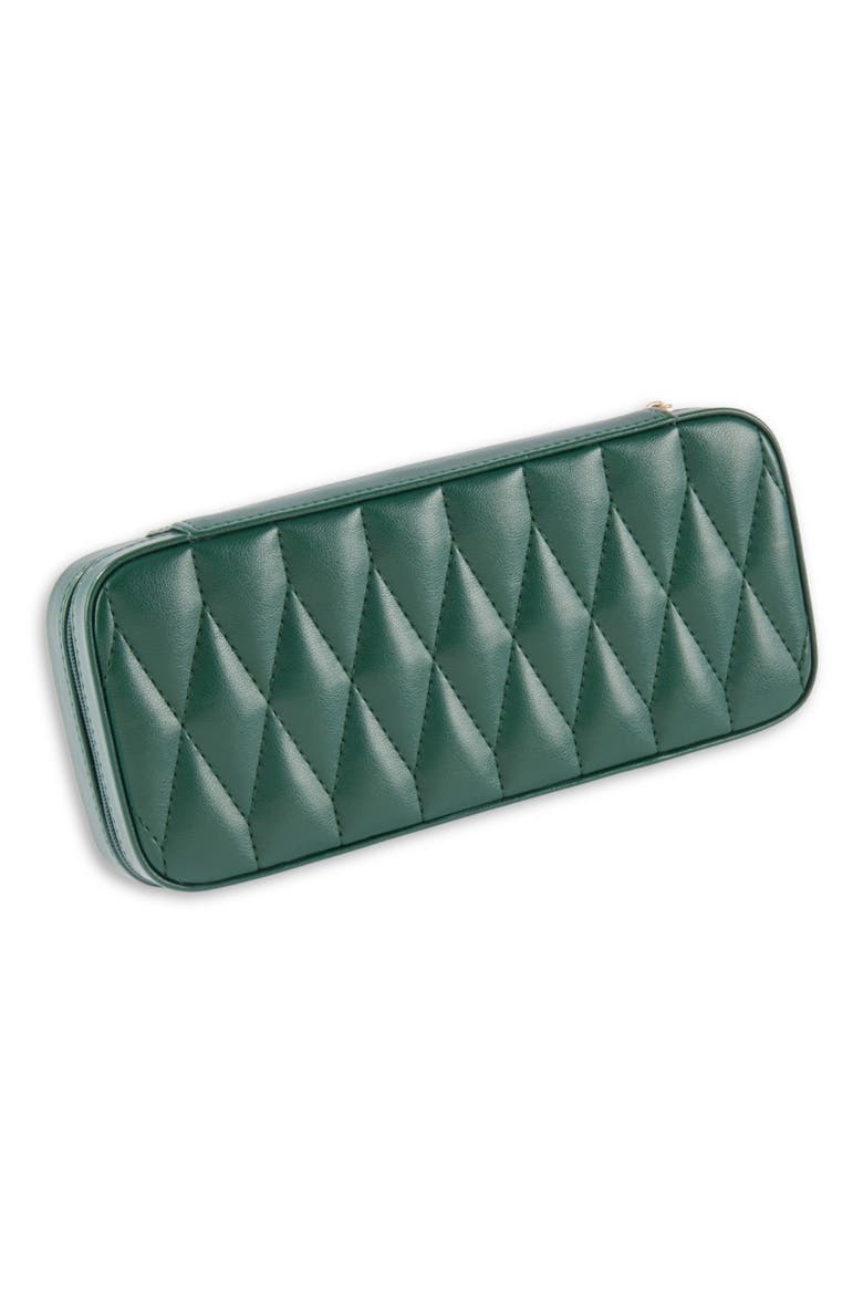 Cora Quilted Leather Travel Jewelry Case, Alternate, color, MULTI COLOR