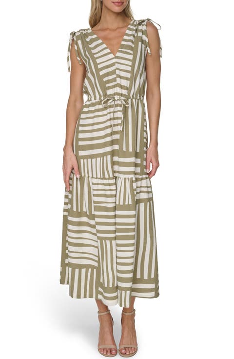 Gauz A-Line Maxi Dress