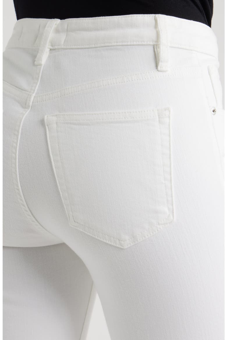 The Reboot High Waist Bootcut Jeans, Alternate, color, WHITE