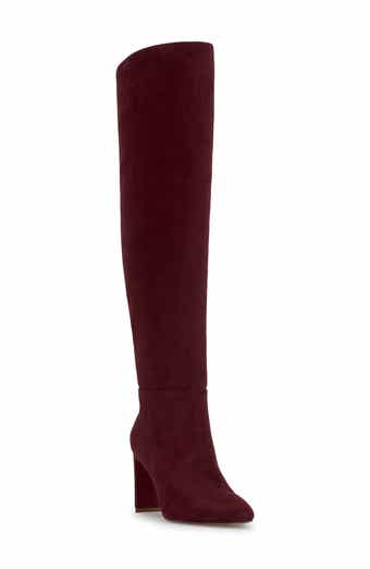 Simmona Pointed Toe Over the Knee Boot