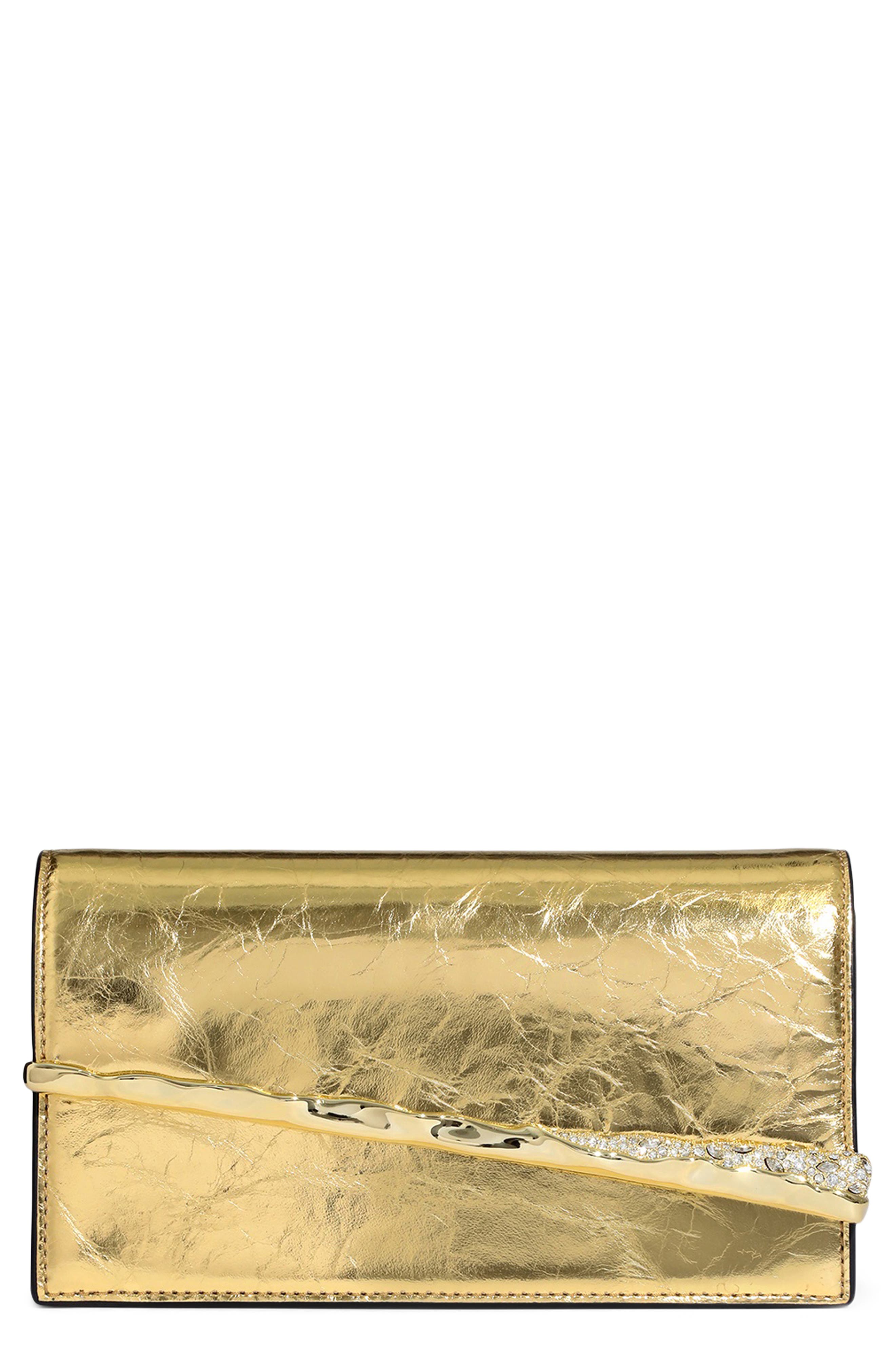 Alexis Bittar Angular Convertible Leather Crossbody Bag, Main, color, 