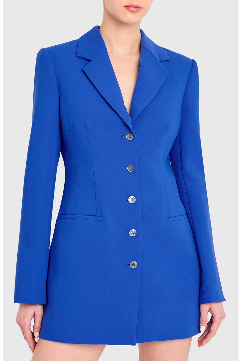Peralta Blazer Romper, Alternate, color, BBLUE