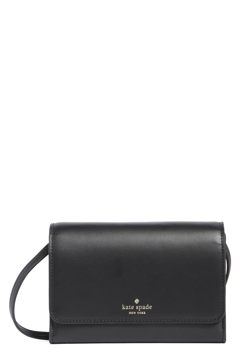kerri wallet on a string, Main, color, BLACK
