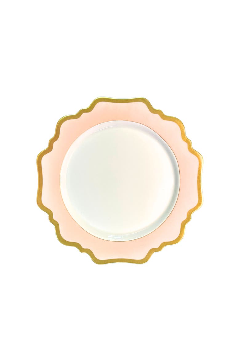 Anna's Palette Salad Plate, Main, color, DUSTY ROSE