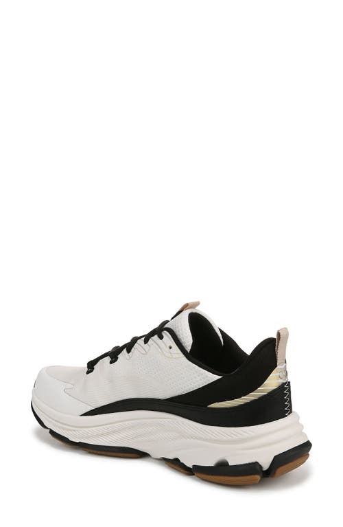 Ryka Rykä Devoted Rs Walking Sneaker In White Black