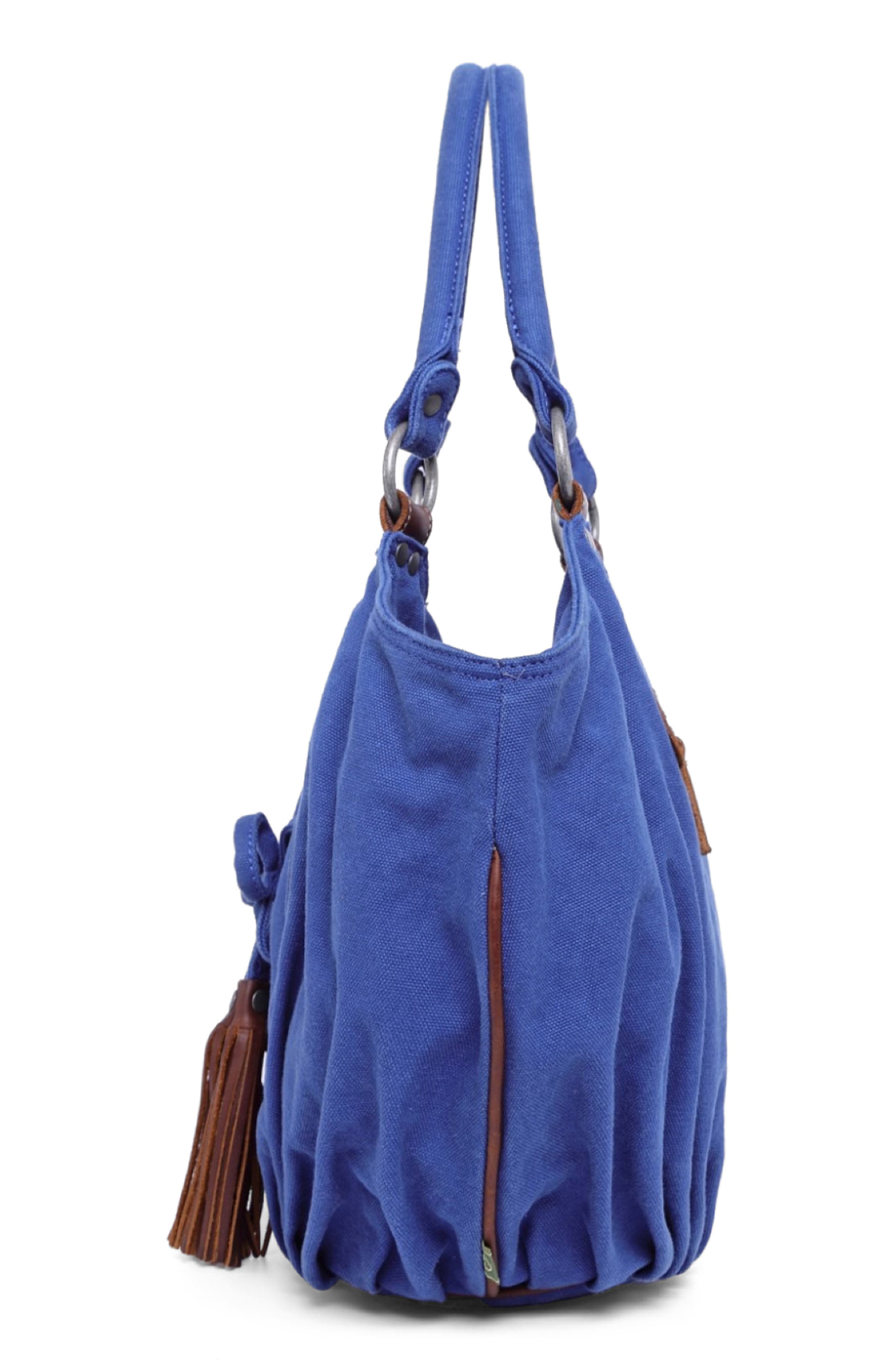 Bold Lotus Hobo, Alternate, color, NAVY