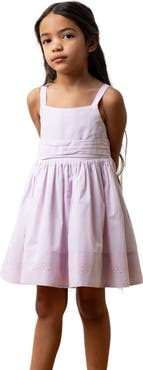 Hope & Henry Girls' Organic Embroidered Special Sundress, Toddler