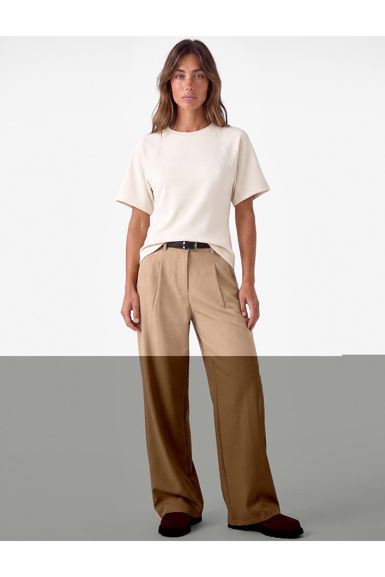 Short Sleeve Modal T-Shirt, Main, color, BEIGE