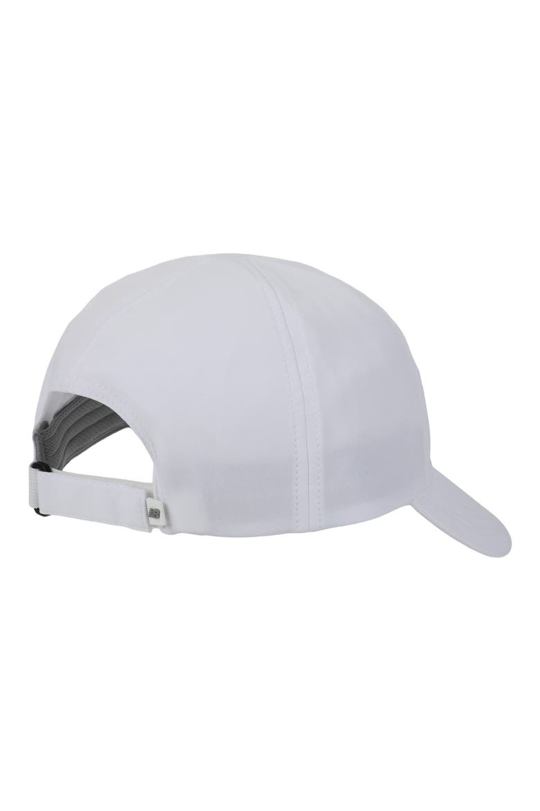6-Panel Performance Baseball Cap, Alternate, color, WHITE
