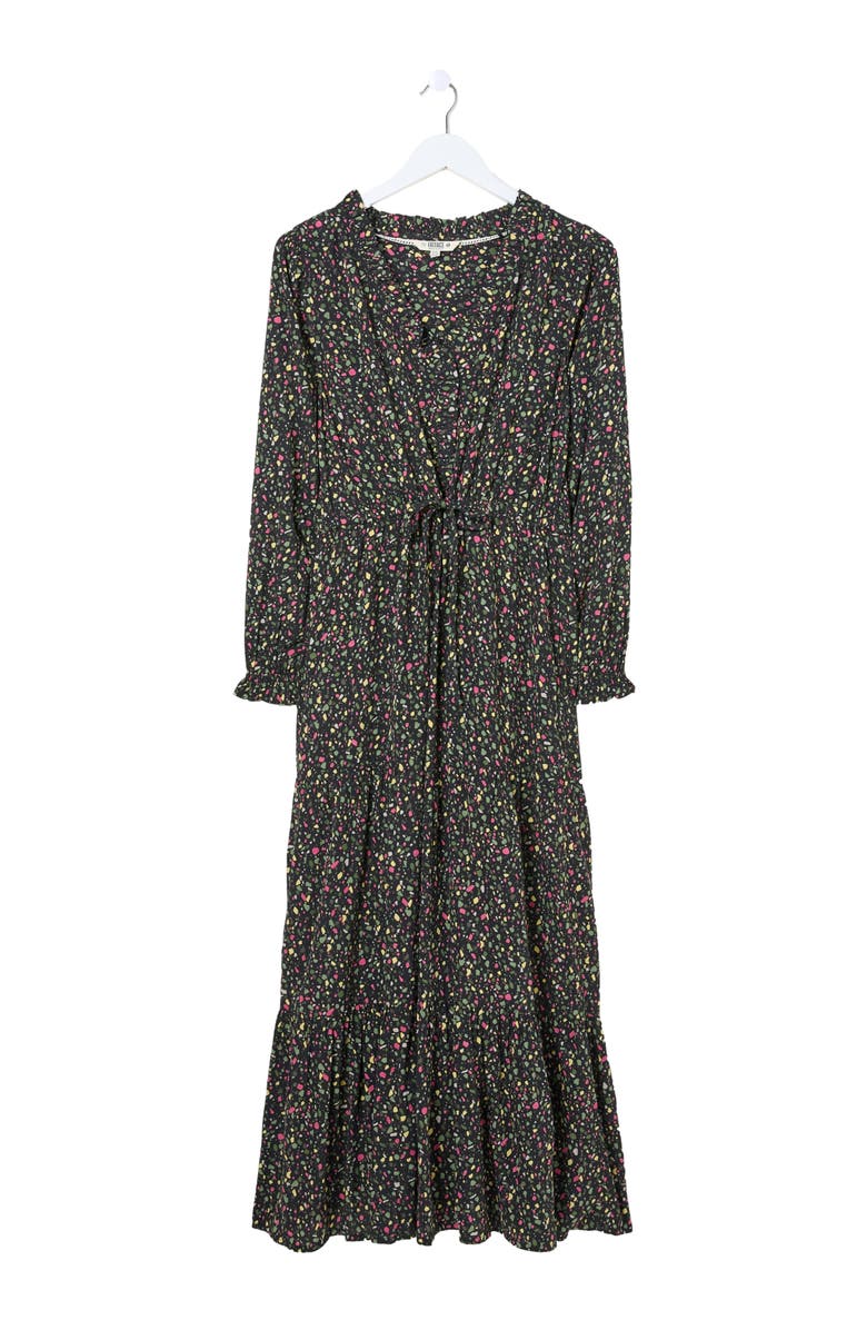 FatFace Women's Plus Size Dahlia Ditsy Marks Maxi Dress, Alternate, color,