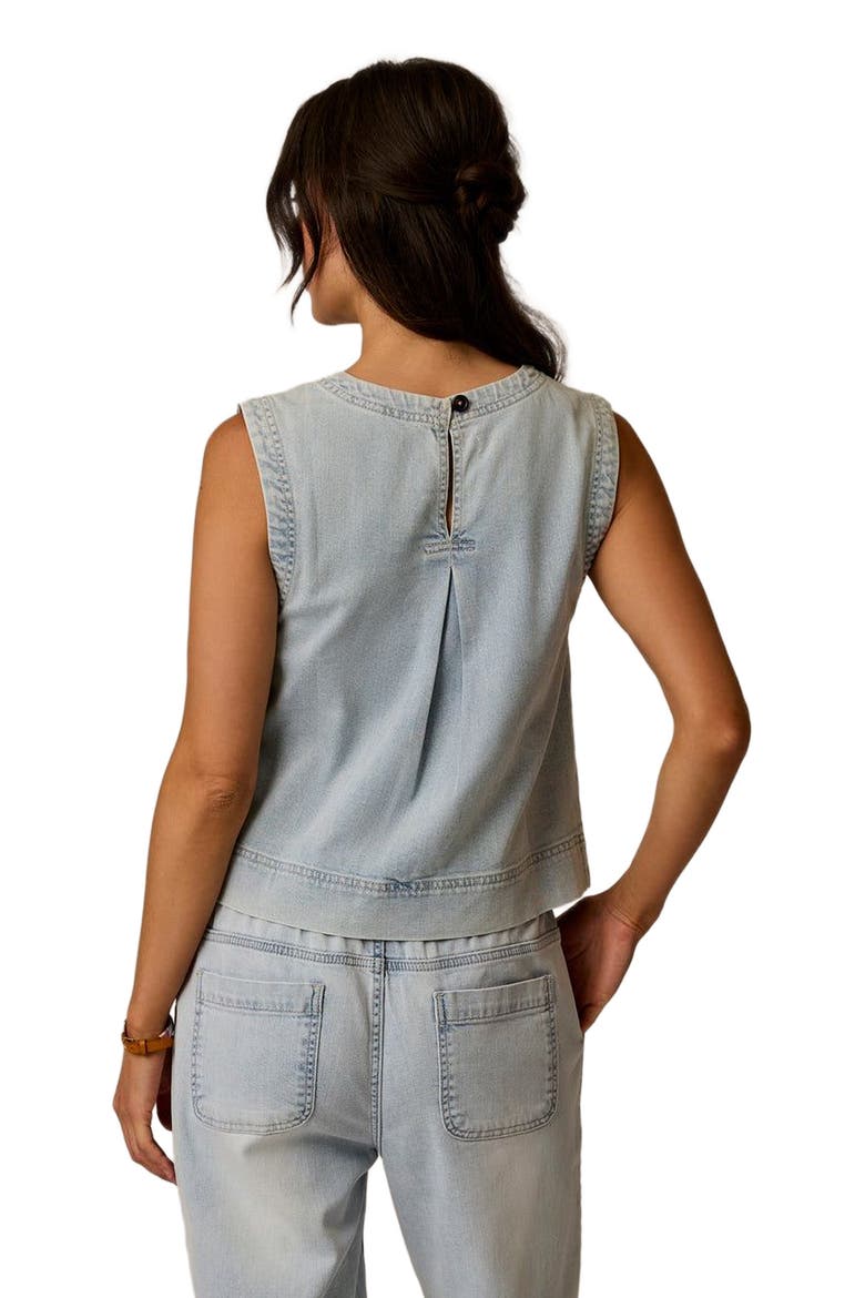 Susie Denim Tank, Alternate, color, Savannah