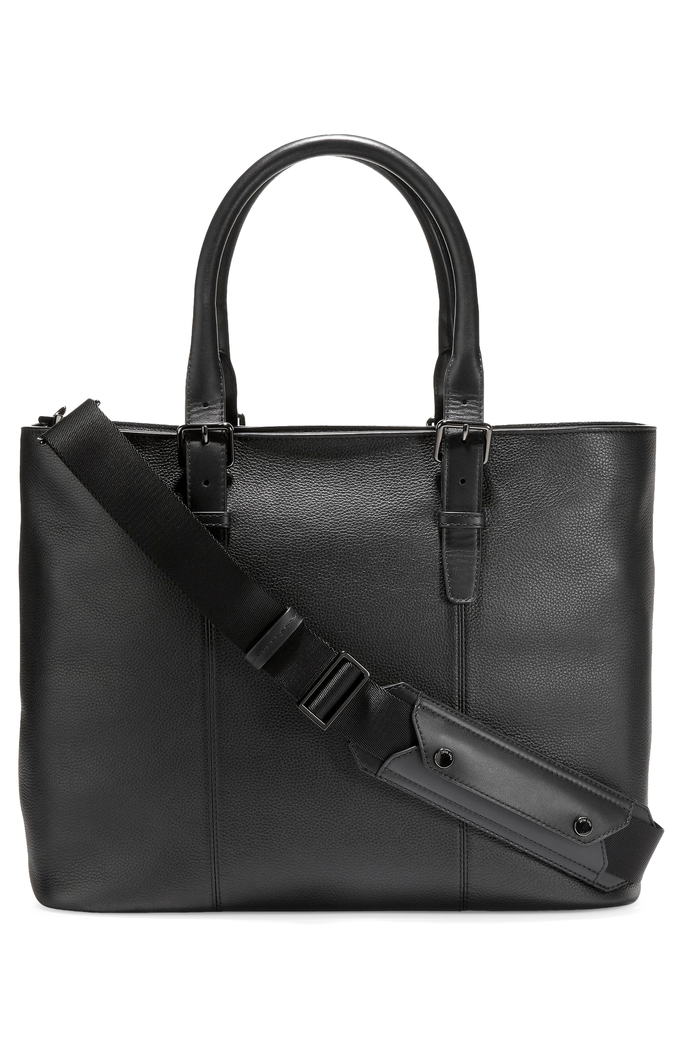 Cole Haan Grand Series Triboro Leather Tote, Alternate, color, 