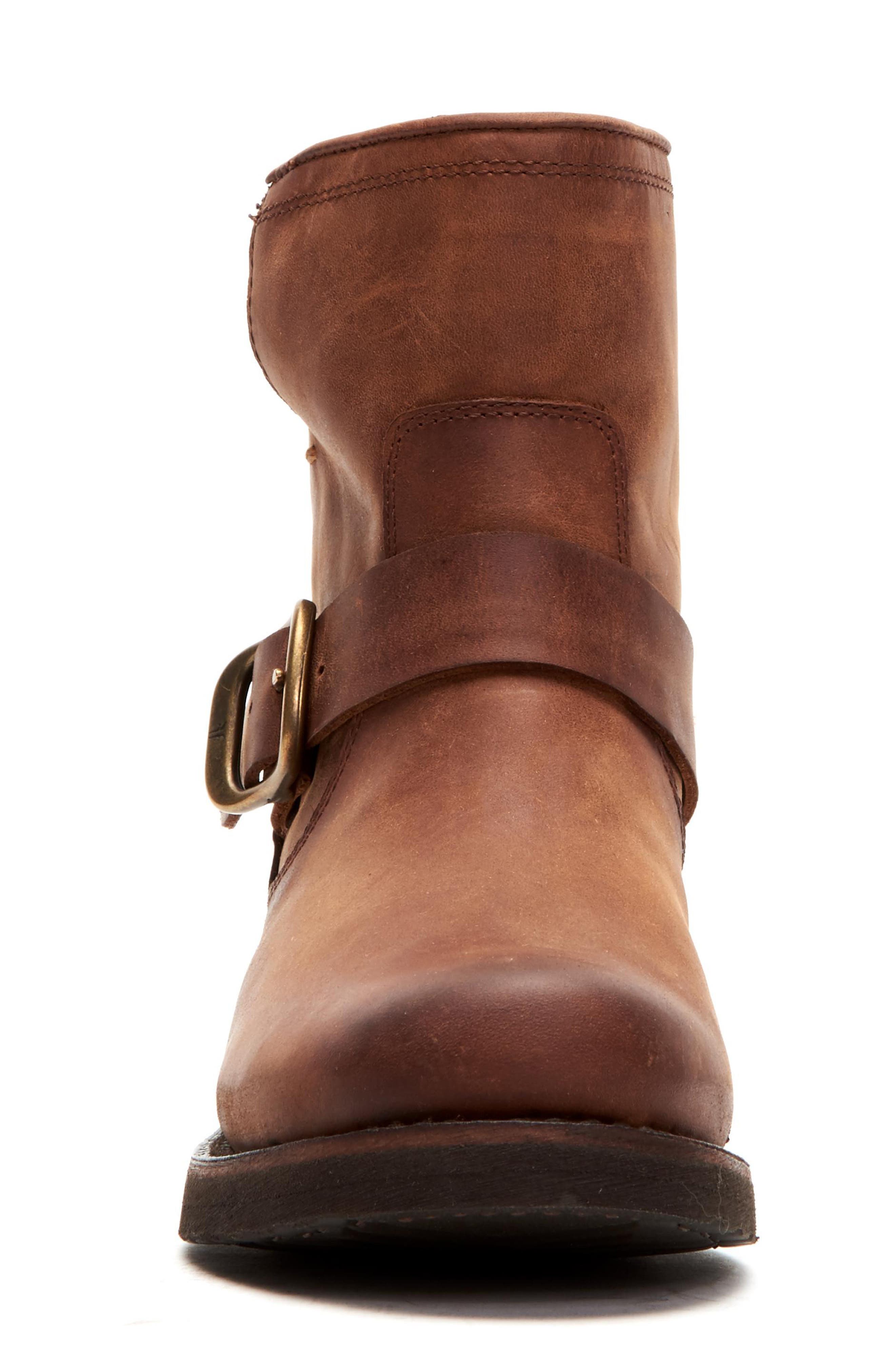 Frye Veronica Genuine Shearling Lined Bootie, Alternate, color, 