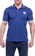 Maceoo Tipemb42 Blue Piqué Polo