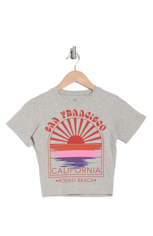 Philcos San Francisco Rodeo Beach Graphic T-shirt In Heather Grey