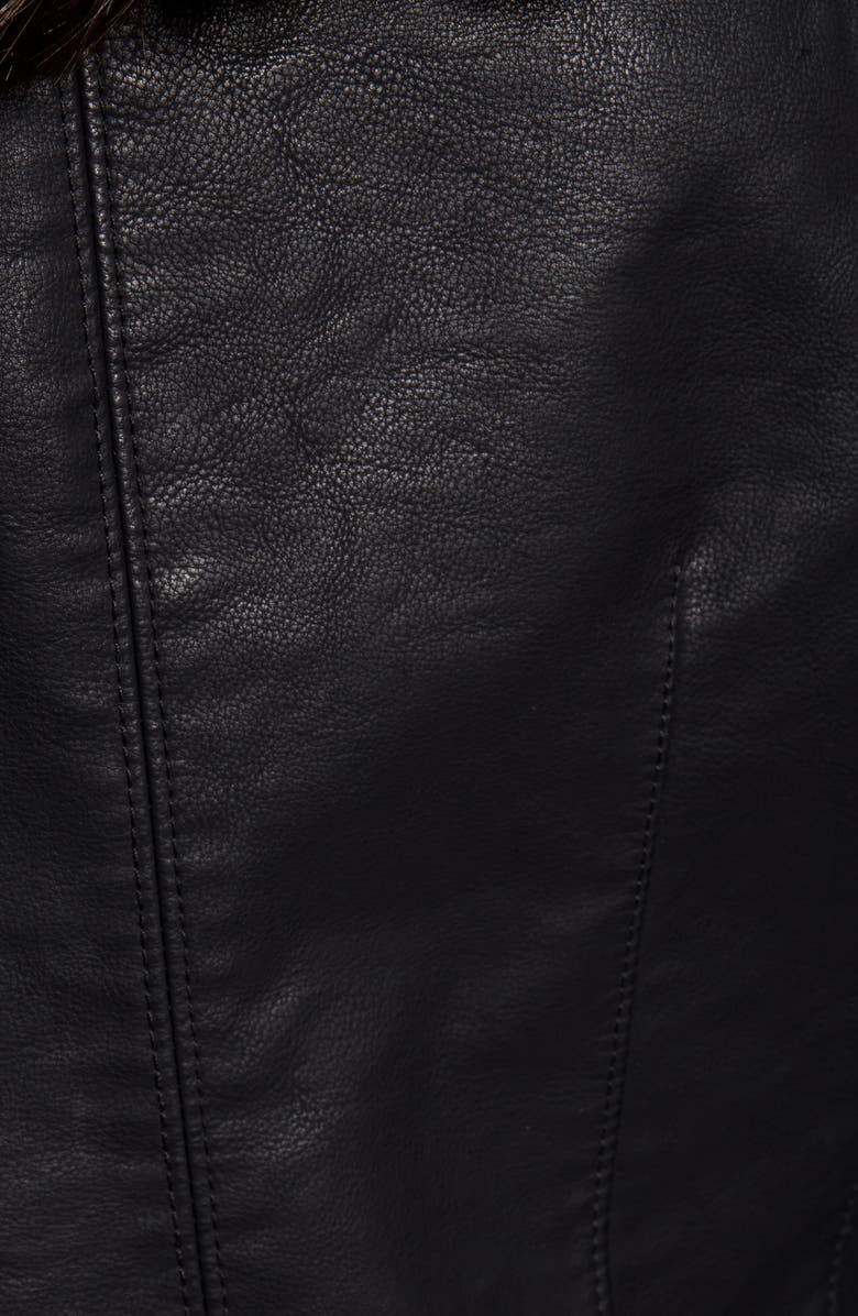 BLANKNYC Faux Leather Moto Jacket, Alternate, color,
