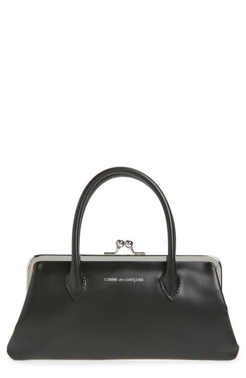 Large Frame Top Handle Bag