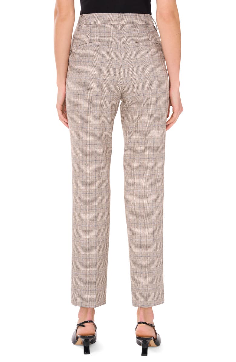 Halogen<sup>®</sup> Plaid Straight Leg Pants, Alternate, color, Warm Ash