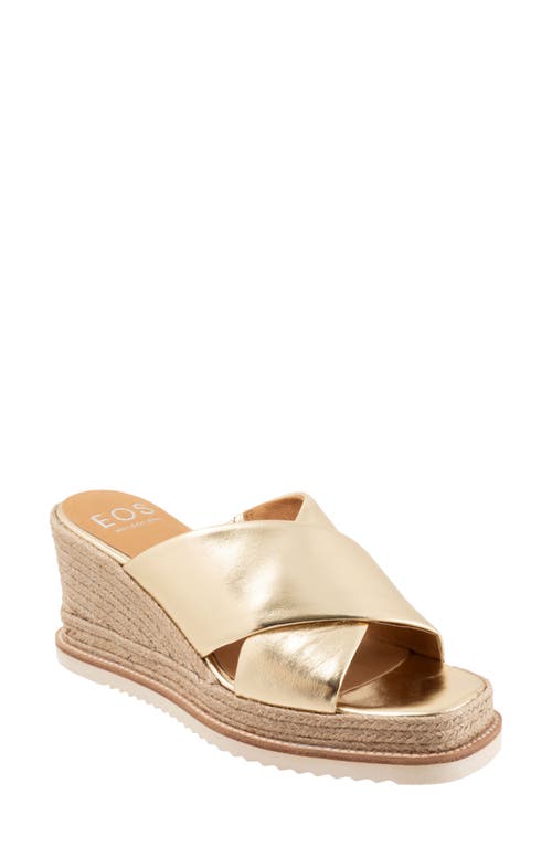 EOS FOOTWEAR EOS FOOTWEAR ZELIE PLATFORM WEDGE SANDAL