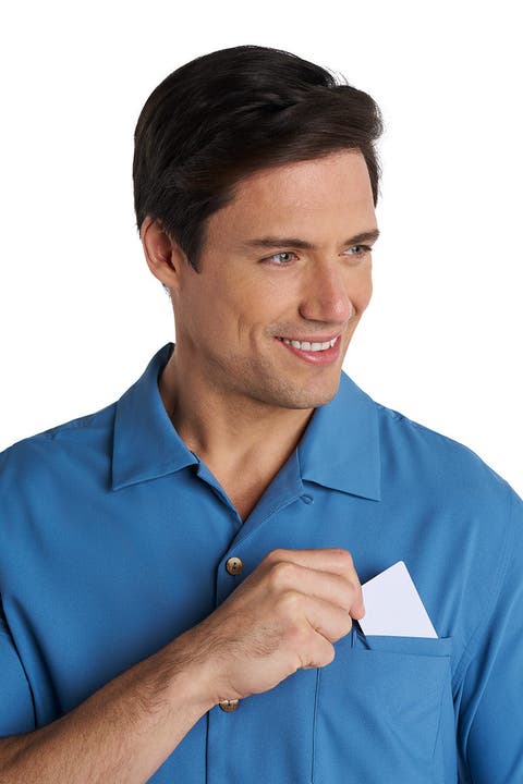 Men's Safari Camp Camp Shirt, UPF 50+ Sun Protection