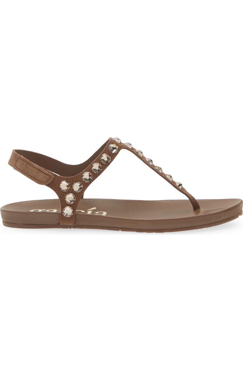 Pedro Garcia Judith Ankle Strap Sandal, Alternate, color, Chocolate Castoro-Greige