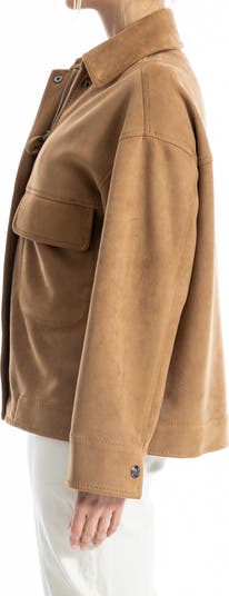 Faux Suede Jacket