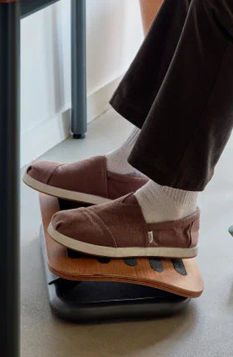 Branch Adjustable Footrest, Alternate, color, Walnut