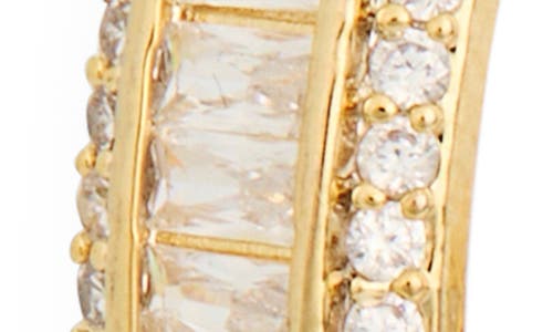 Eye Candy Los Angeles Amalia Cubic Zirconia Hoop Earrings