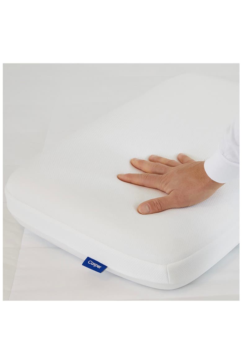 Essential Cooling Foam Pillow, Alternate, color, WHITE