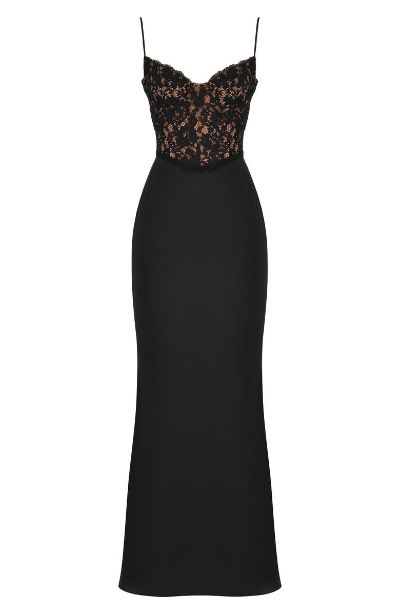 HOUSE OF CB Lace Corset Gown, Alternate, color, 